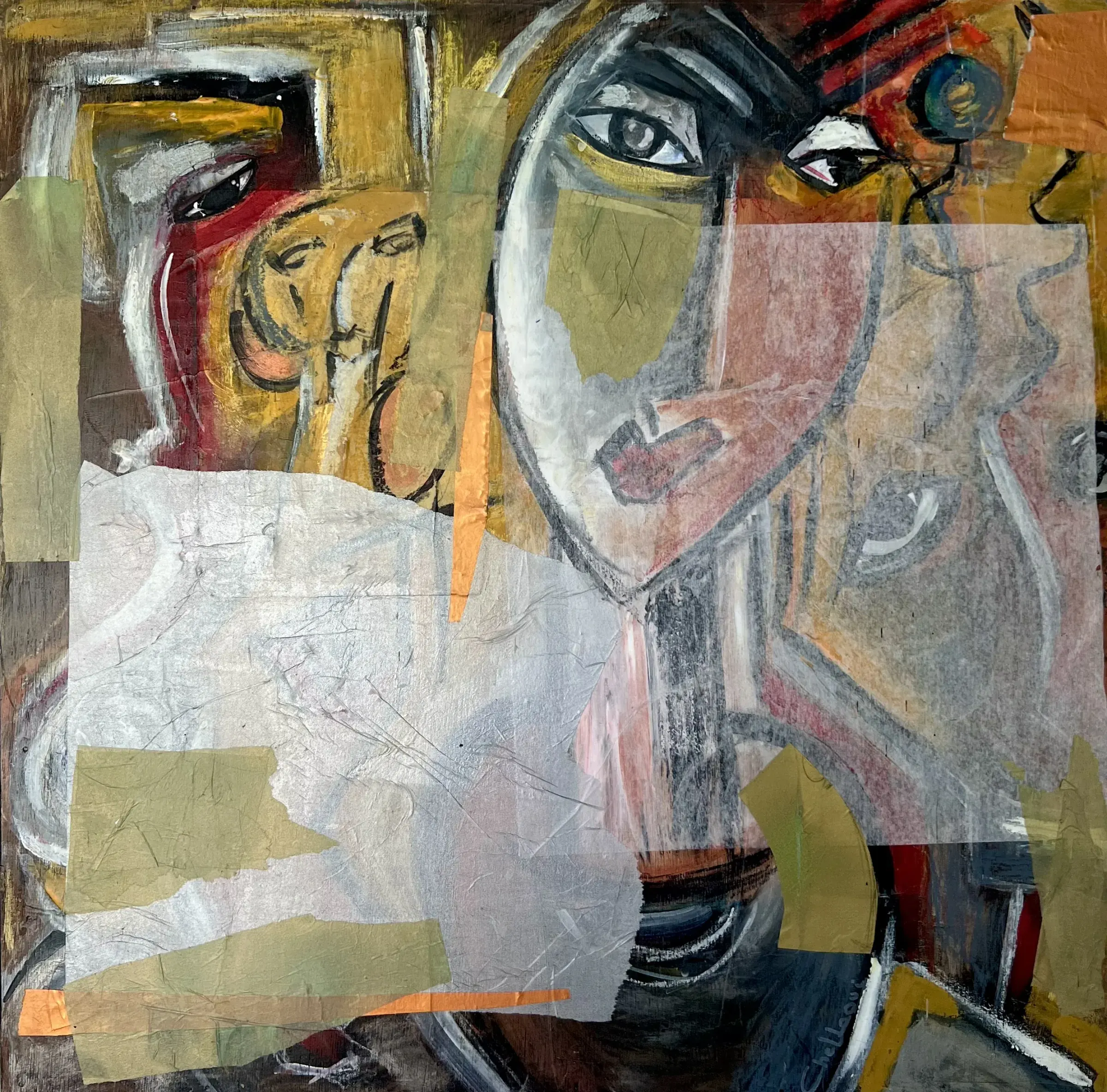 Artwork by Nadia Chellaoui: Nadiachellaoui-lesinvisibles5