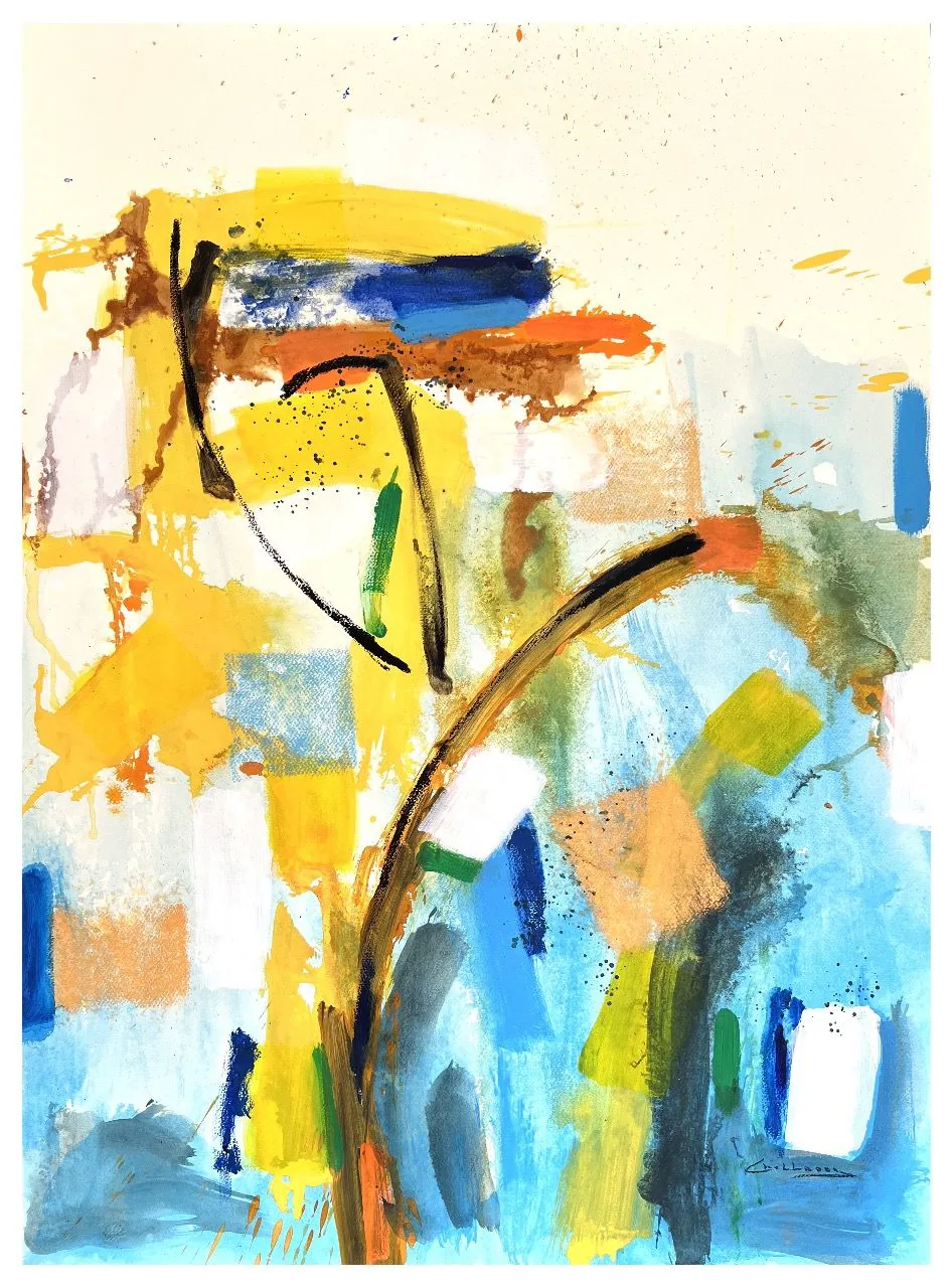 Artwork by Nadia Chellaoui: Nadiachellaoui-entredeuxmondes3