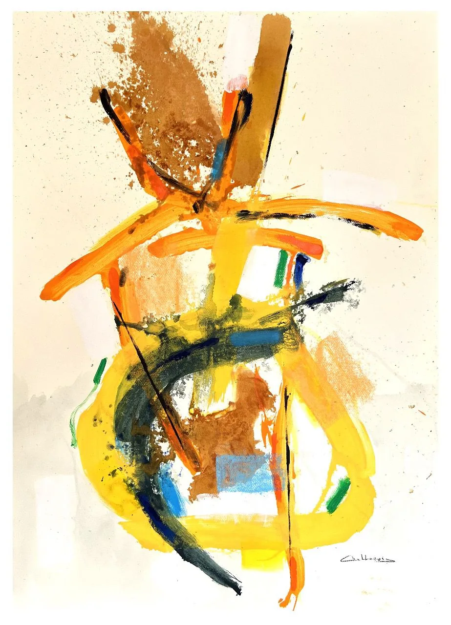Artwork by Nadia Chellaoui: Nadiachellaoui-entredeuxmondes7