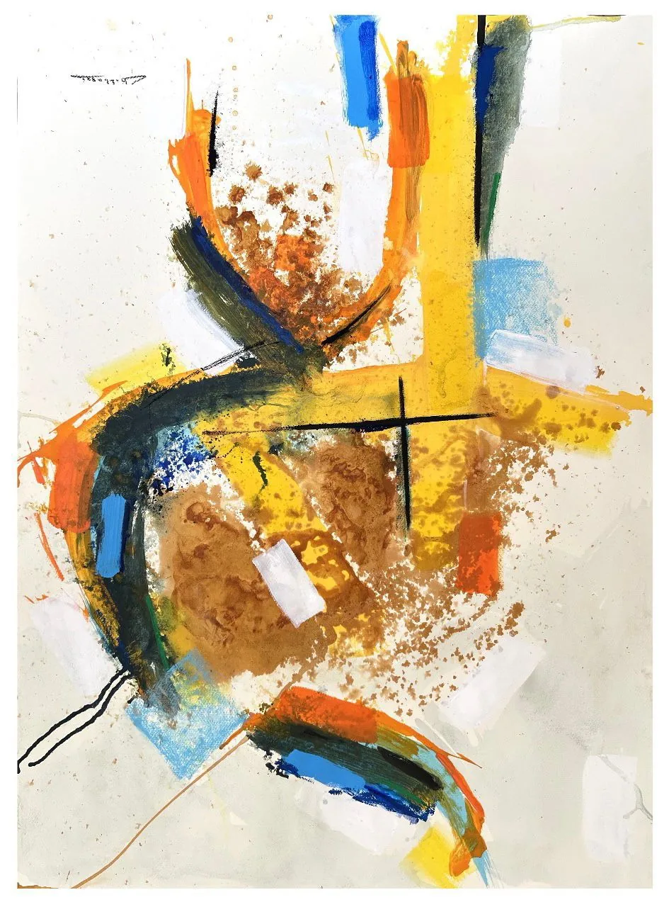 Artwork by Nadia Chellaoui: Nadiachellaoui-entredeuxmondes8
